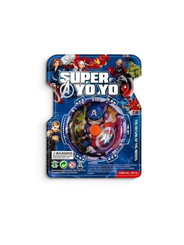 Captain America Avengers Super Yo-Yo Toy LMI16613.