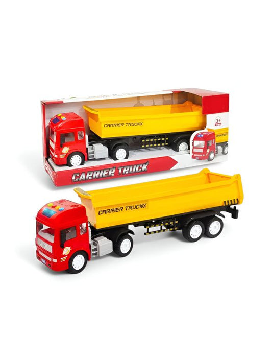 Carrier Truck Toy – Durable & Realistic Transporter Truck for Kids - LMI12255.