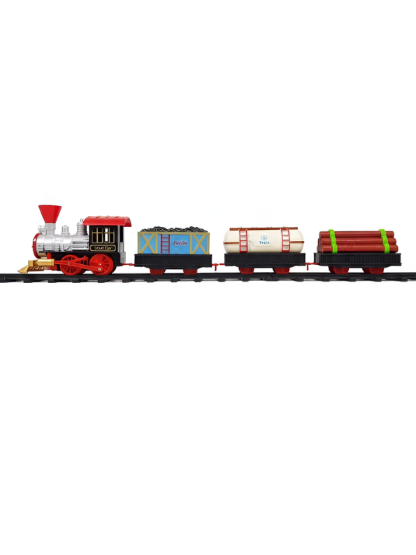 Classic Battery Operated Train Set for Kids – Electric Railway Toy TV955.