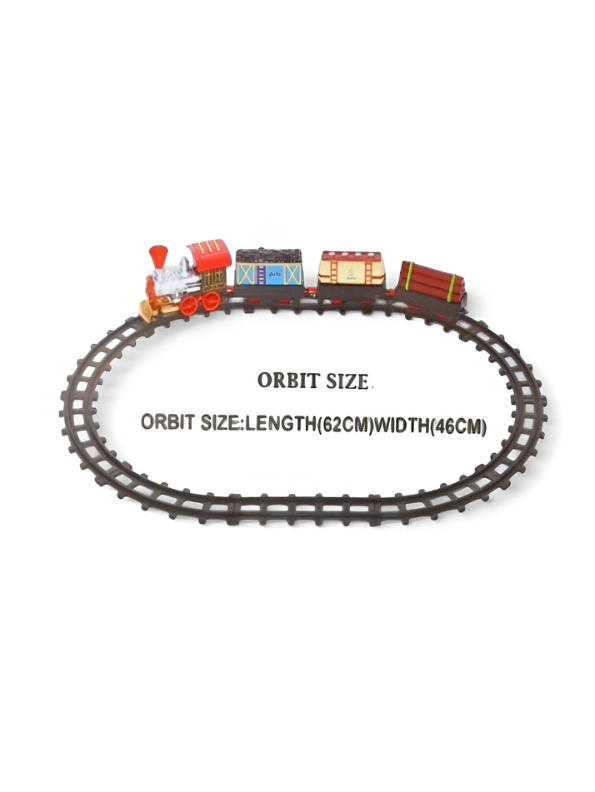 Classic Battery Operated Train Set for Kids – Electric Railway Toy TV955.