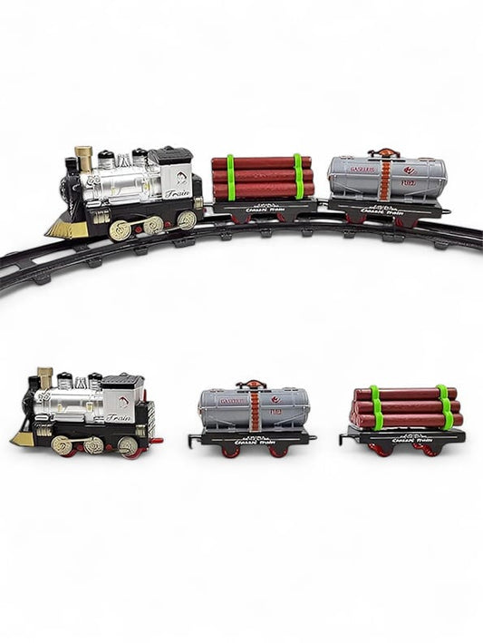 Classic Express Train Toy for Kids - Interactive Railway Play Set | TV-N-24