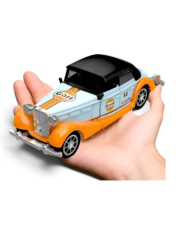 Classic Gulf Oil Edition Vintage Roadster 1:36 Scale Die-Cast Model Car MD3163.
