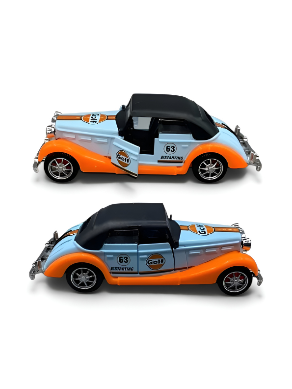 Classic Gulf Oil Edition Vintage Roadster 1:36 Scale Die-Cast Model Car MD3163.