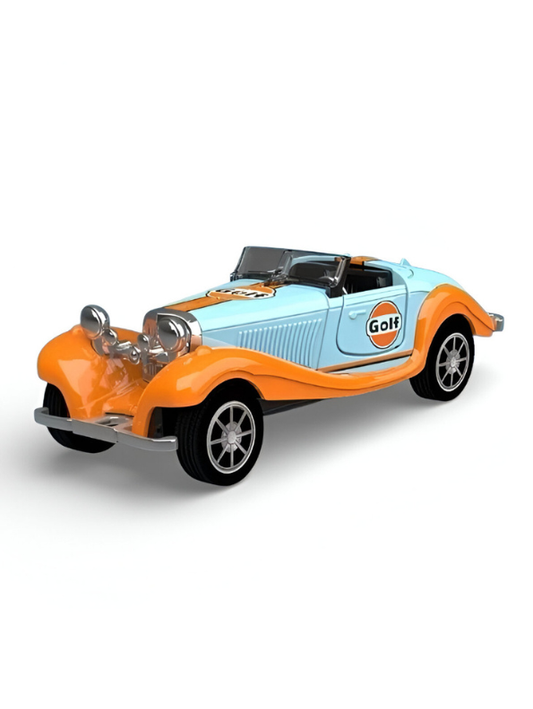 Classic Gulf Oil Edition Vintage Roadster 1:36 Scale Die-Cast Model Car Open-top MD3163.