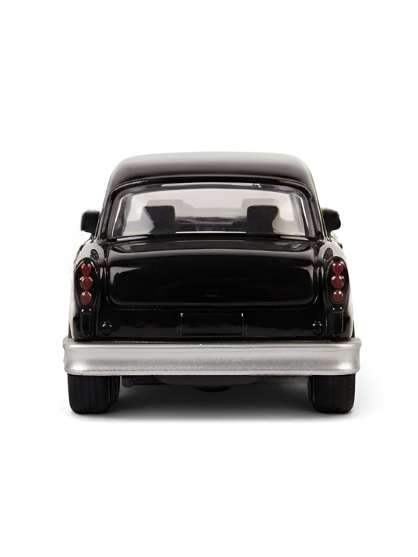 Classic Vintage Ambassador Style Sedan Toy Car  | High-Quality ABS Plastic Black TV5957.