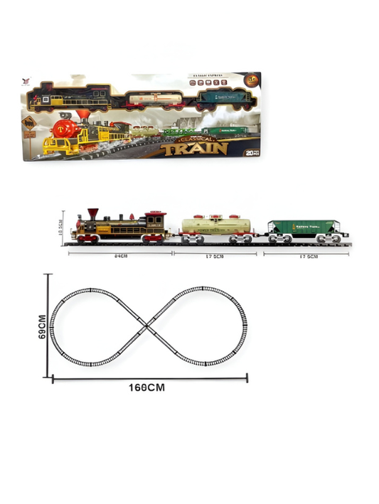 Classical Express Battery Operated Toy Train Set TV4355.