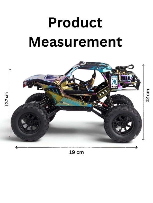 Climb King High-Speed Off-Road RC Buggy with Mist Spray Effect & Suspension Springs TV5972