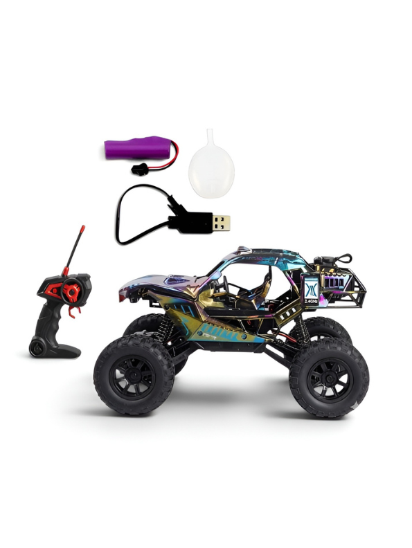 Climb King High-Speed Off-Road RC Buggy with Mist Spray Effect & Suspension Springs TV5972