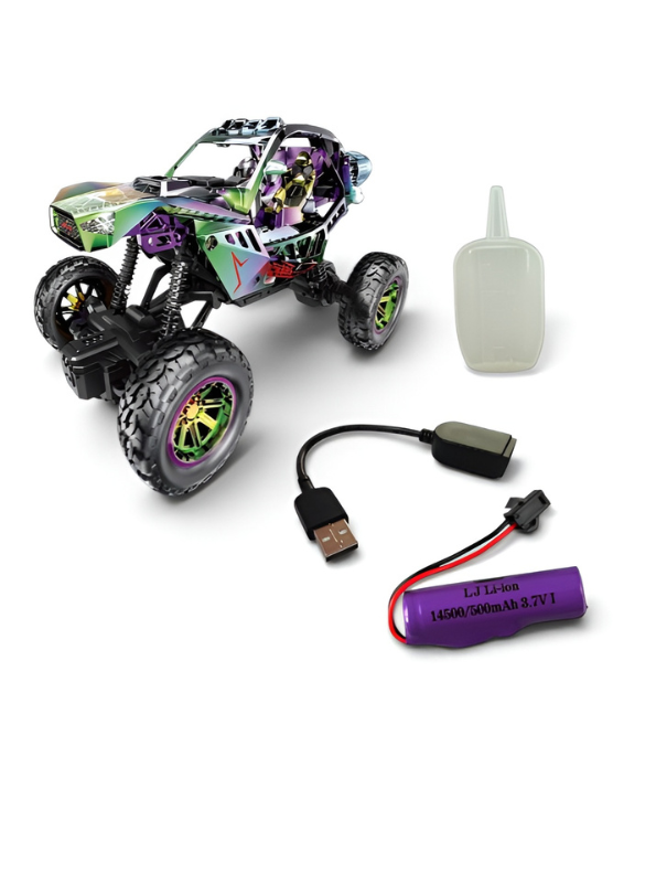 Climb King High-Speed Off-Road RC Buggy with Mist Spray Effect & Suspension Springs TV5972