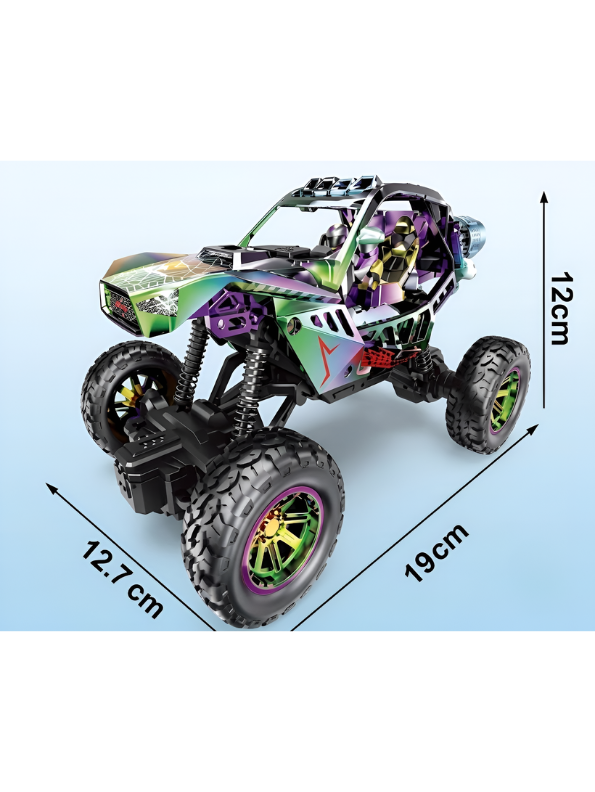 Climb King High-Speed Off-Road RC Buggy with Mist Spray Effect & Suspension Springs TV5972