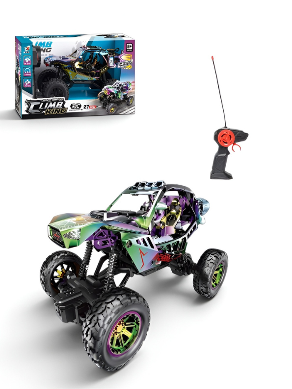 Climb King High-Speed Off-Road RC Buggy with Mist Spray Effect & Suspension Springs TV5972