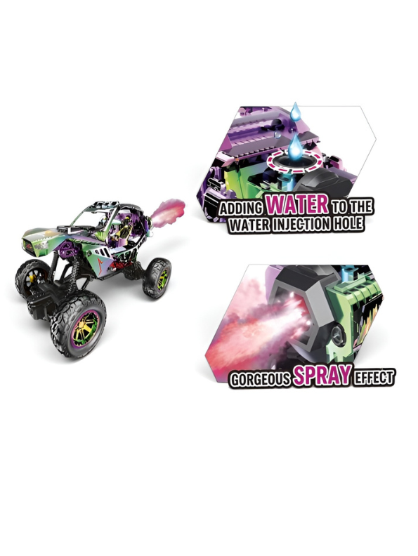 Climb King High-Speed Off-Road RC Buggy with Mist Spray Effect & Suspension Springs TV5972