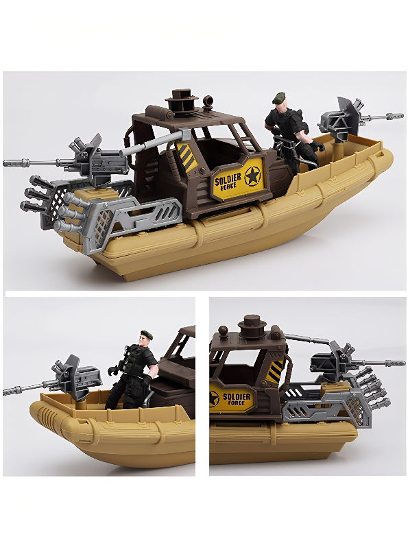 Tank Soldier Force Toys Combat Force 9, Army Vehicle Toy Set With