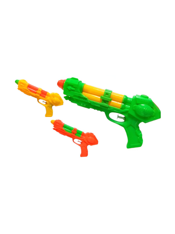 CompactForce – Mini Water Spray Pistol | Long Range Portable Holi Water Blaster Toy Green LMI14383.