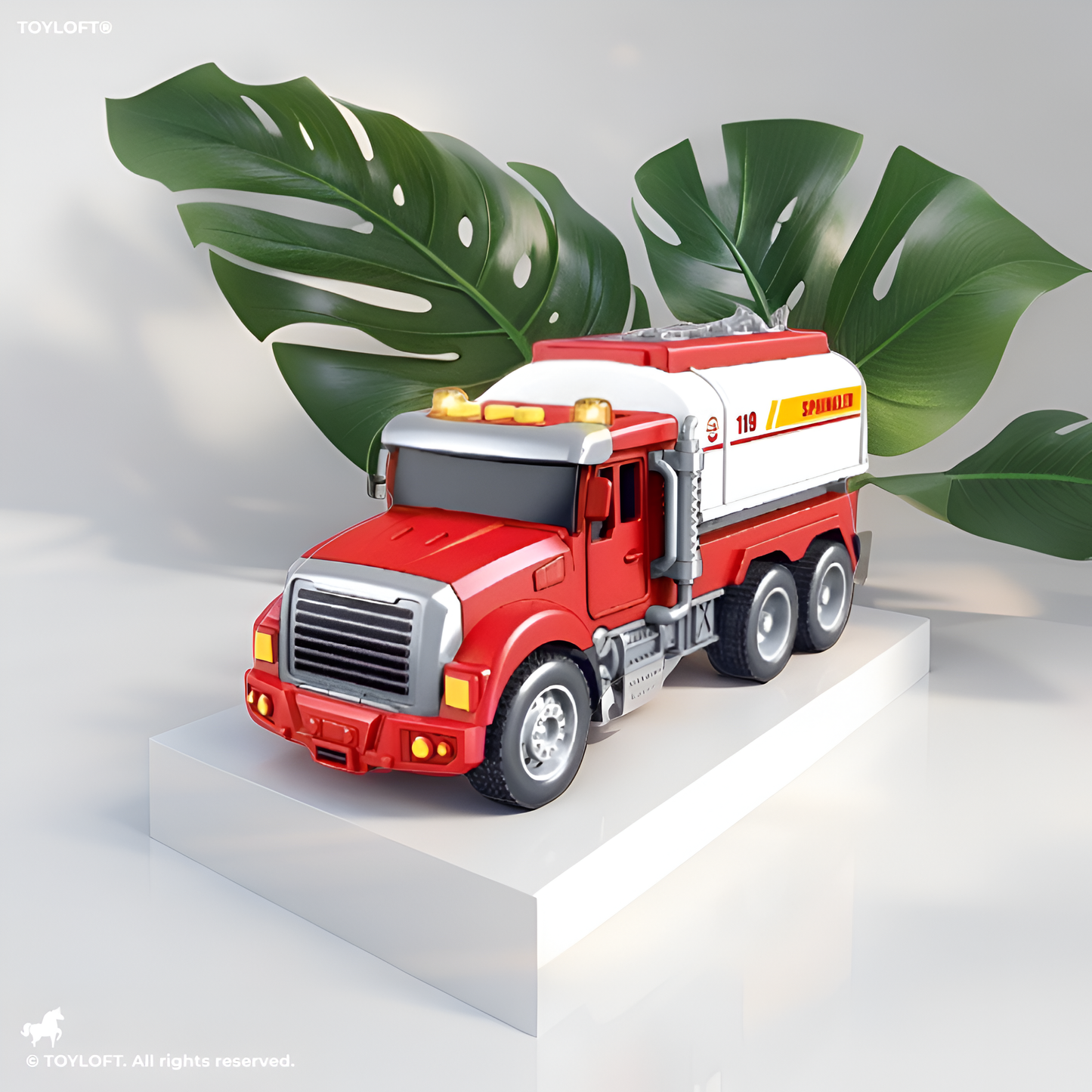 Sprinkler Water Truck – Pullback Sprinkler Water Truck NX15347.