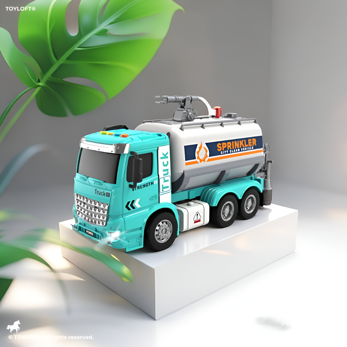 Water Tanker Carrier – Durable, Push & Go Vehicle Toy for Boys & Girls NX15049.