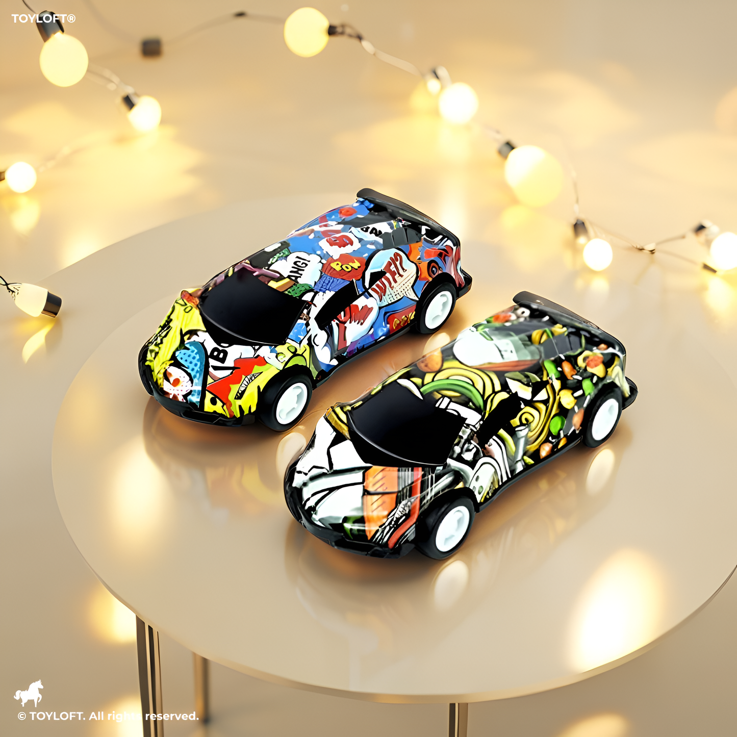 Sports Car Pack - Set of 2 Toy Cars for Kids (TV-N-24)