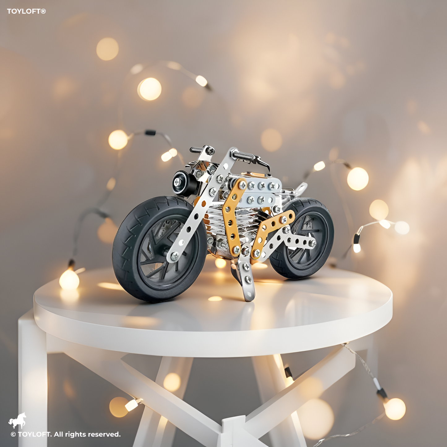 RevMotoX – 162 PCS | 3D Building Block DIY Metal Motorcycle Puzzle for Kids – MD156.