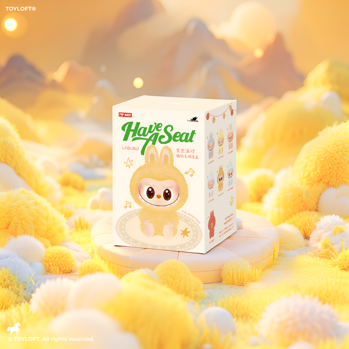 Pack Of 4 - Have A Seat Series - Blind Box - Official Authentic Barcoded Pop Mart Labubu Vinyl Plush Blind Box