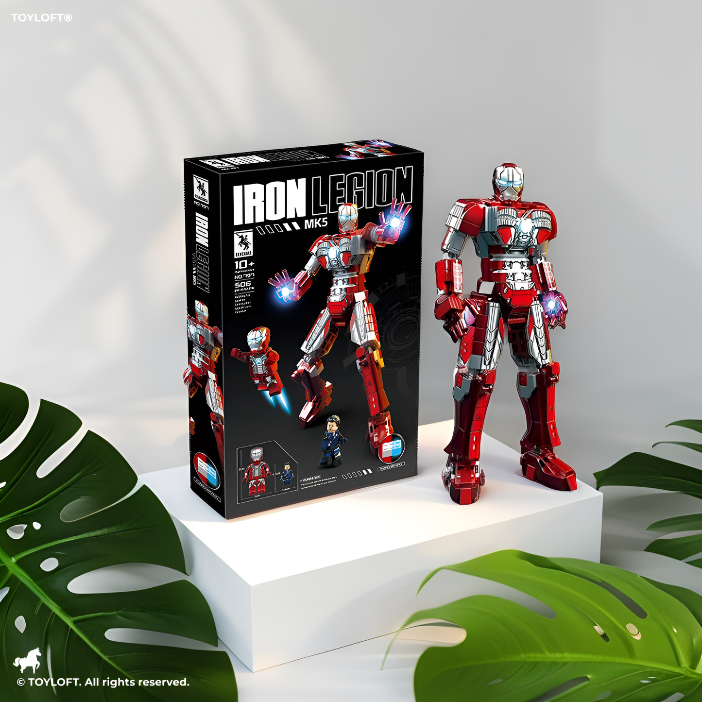 Iron Man Legion Lego Toy Mark - 5 (NX.L-8)