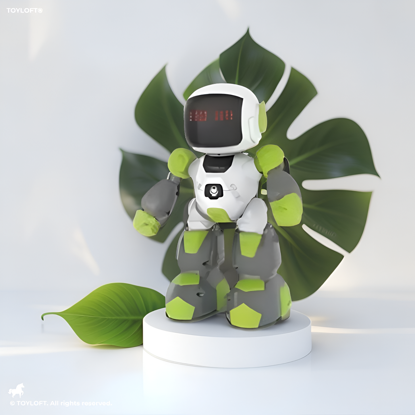 GREEN - SoccerSense Robo – Smart Infrared Soccer Robot Toy for Kids | Gesture & Watch Control - NX11657