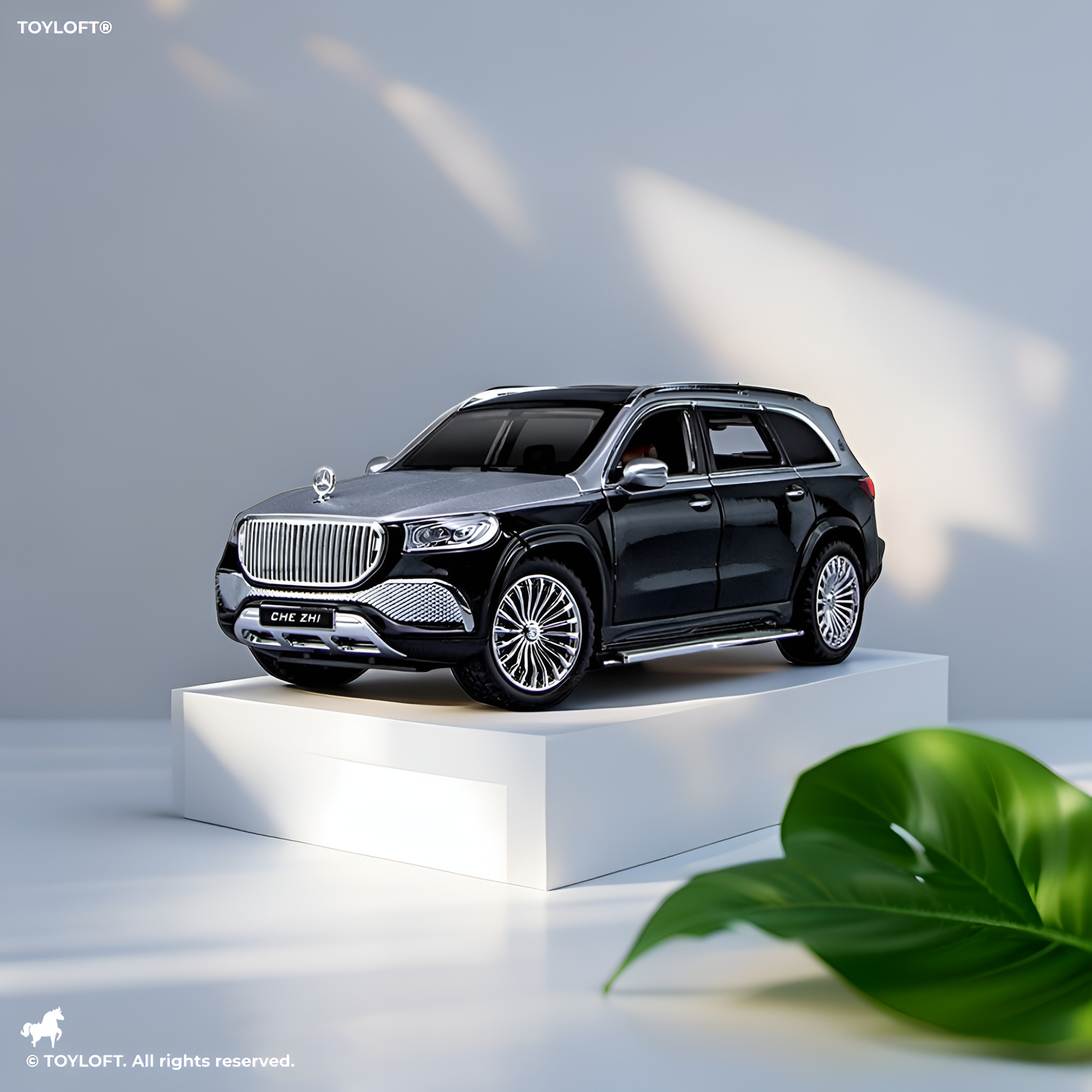 Mercedes GLS 600 Metal Model Diecast Car Scale 1:24 - Silver (TV-AG-24)