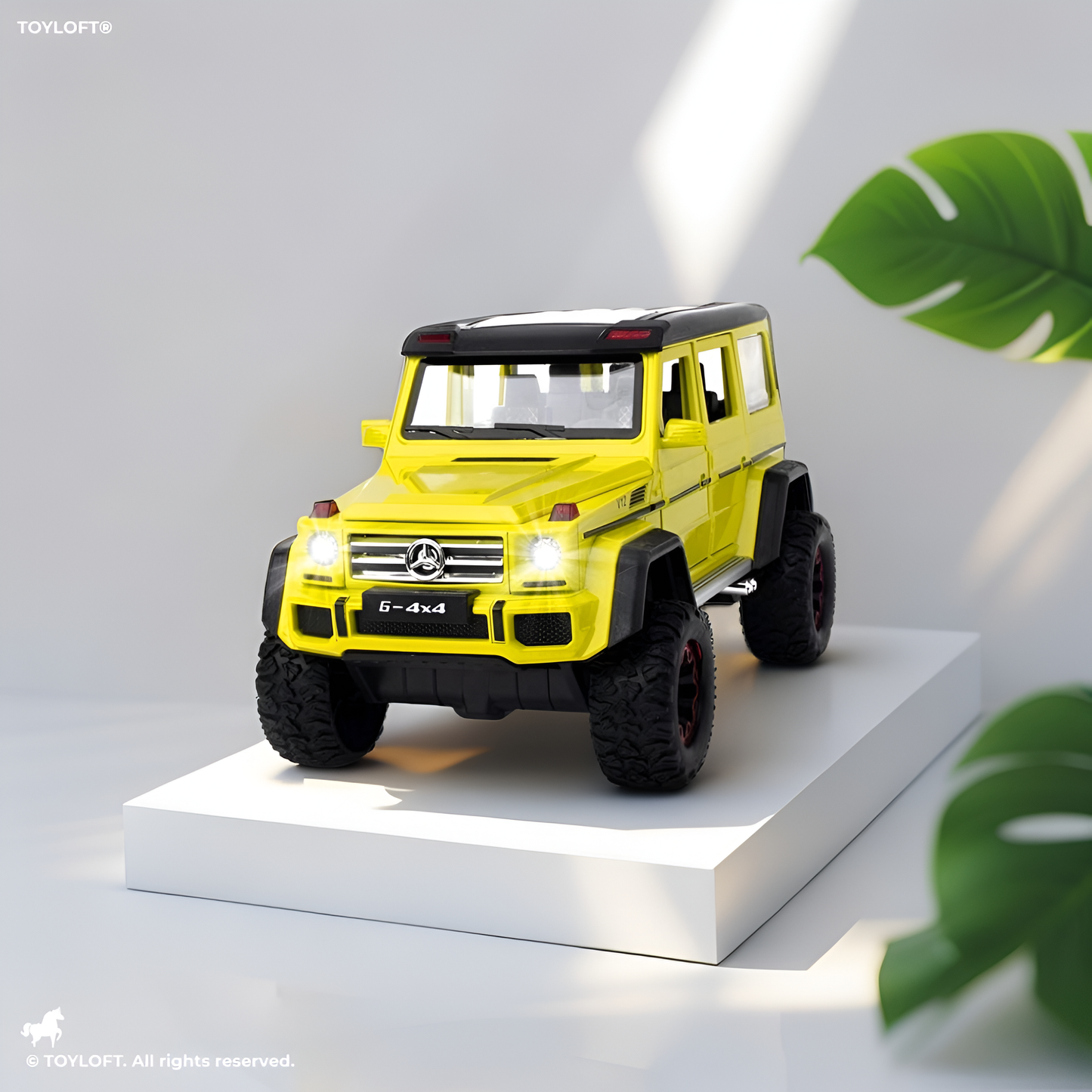 Mercedes-Benz G-Class 4х4 Diecast 1:32 Metal Car Toy For Kids - Green (NX-AG-24)