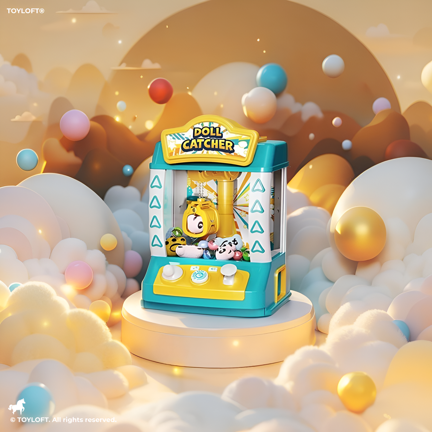 Doll Catcher Machine Toy for Kids - Barbie Style MS | Fun Arcade Doll Game for Children