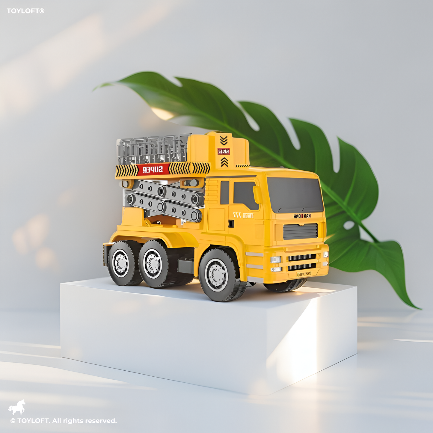 RockStorm - Remote Control Truck | Heavy-Duty Construction Vehicle Toy for Boys & Girls - LMI13621.