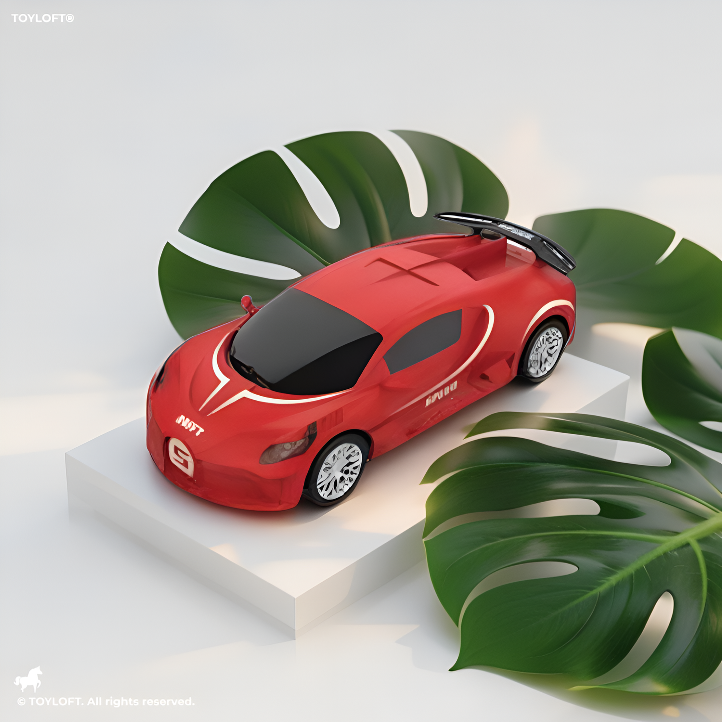 Red Bugatti-Style RC Sports Car for Kids | 1:14 Scale Die-Cast Model with Remote Control LMI15078