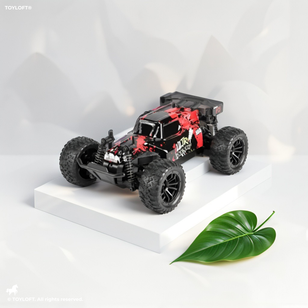 Remote Control Drift Buggy Car – Rechargeable High-Speed RC Racing Vehicle for Kids Red  LMI15868