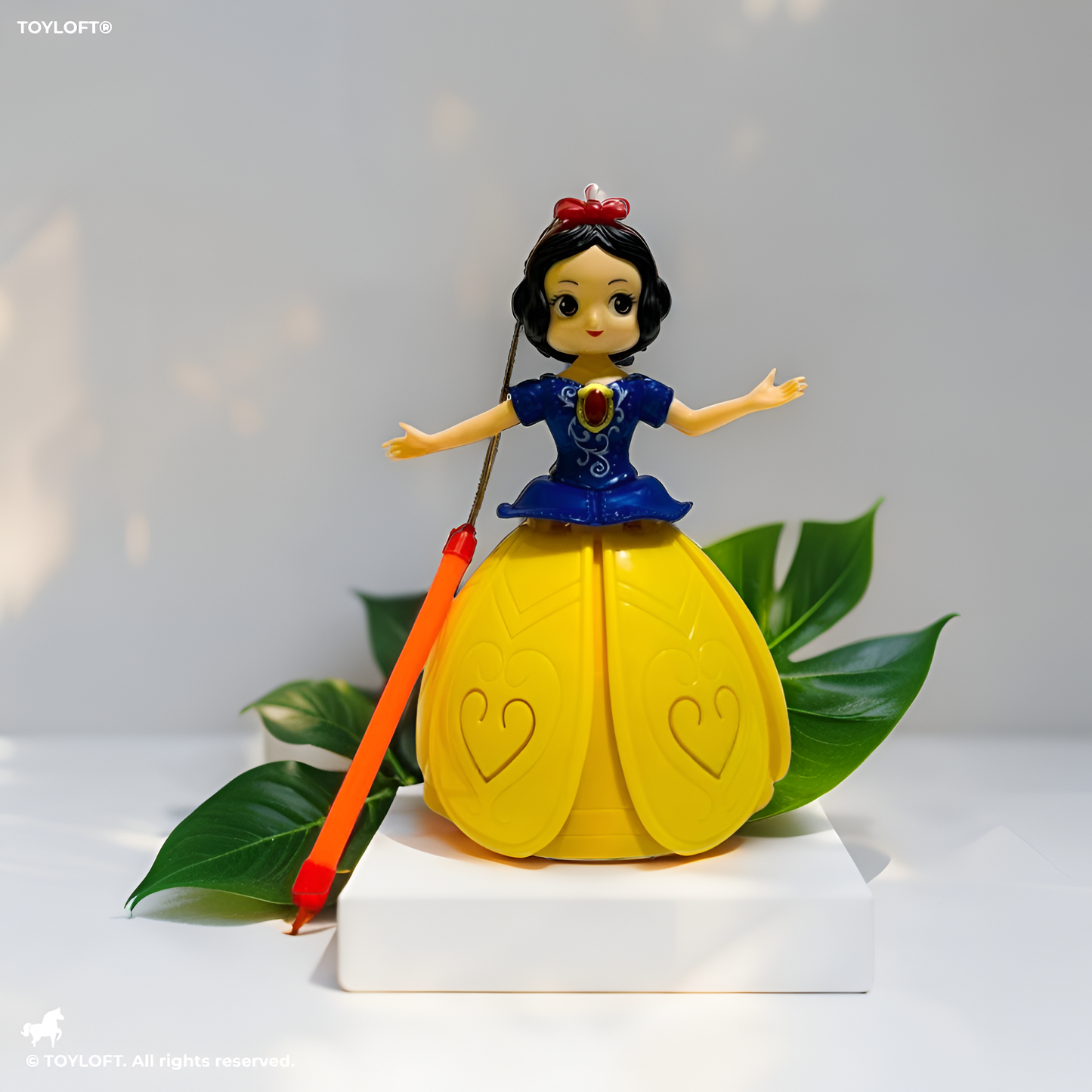 GlowSpin Fairy – 360° Spinning Dancing Princess Doll with Music & Lights for Kids - MS11018