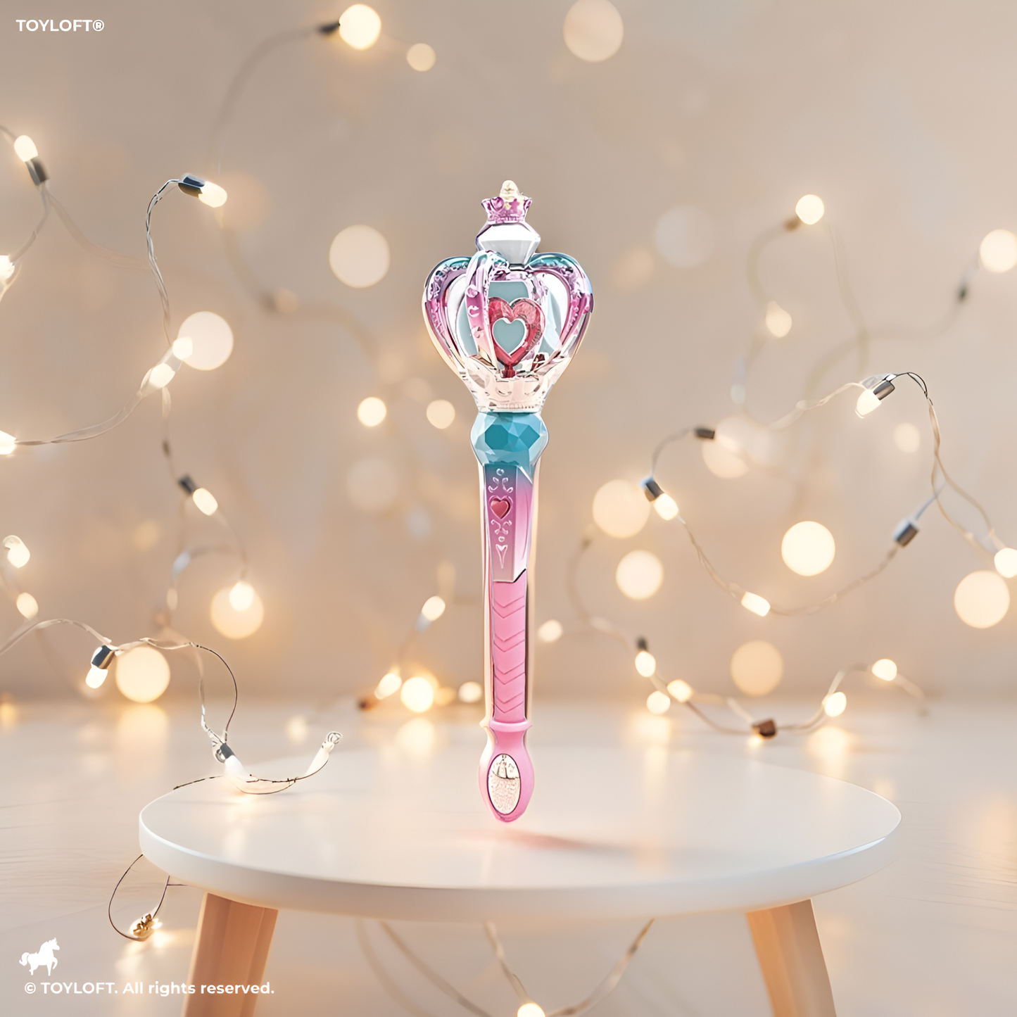 Princess Magic Wand With Sound Toy For Kids - NX12501