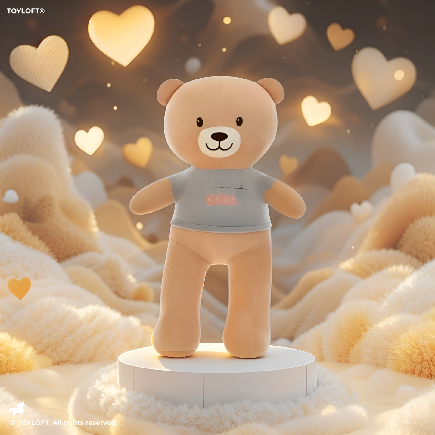 SnuggleCub - 10 Inch Teddy Bear Plush Toy |  Soft Cloth Doll for Kids & Girls Gift - MS14450