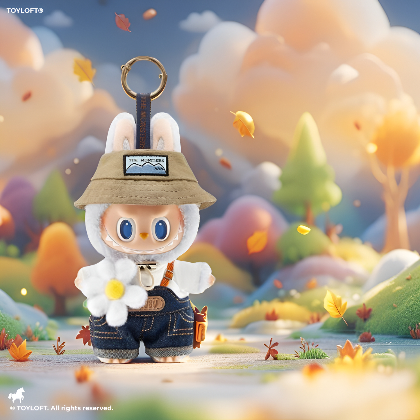 THE MONSTERS FALL IN WILD SERIES-Vinyl Plush Doll Pendant Official Authentic Barcoded Pop Mart Labubu