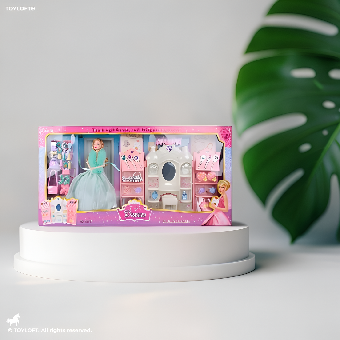 Doll Set Kit for Girls (MS-M-25) | Barbie-Inspired Fashion Dolls and Accessories for Creative Play