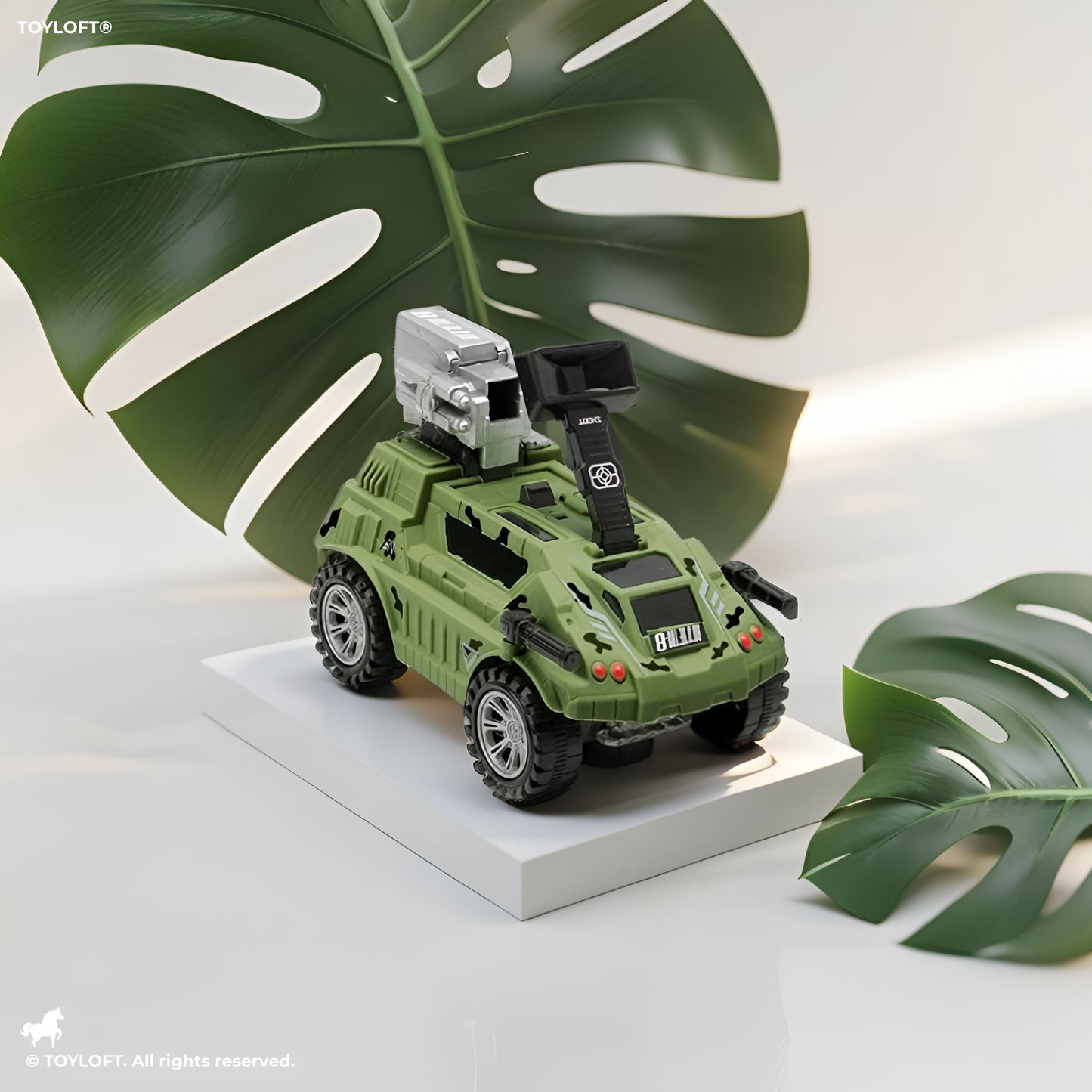 Green Armored Vehicles Truck Toy for Kids - Durable & Action-Packed | MS-O-24