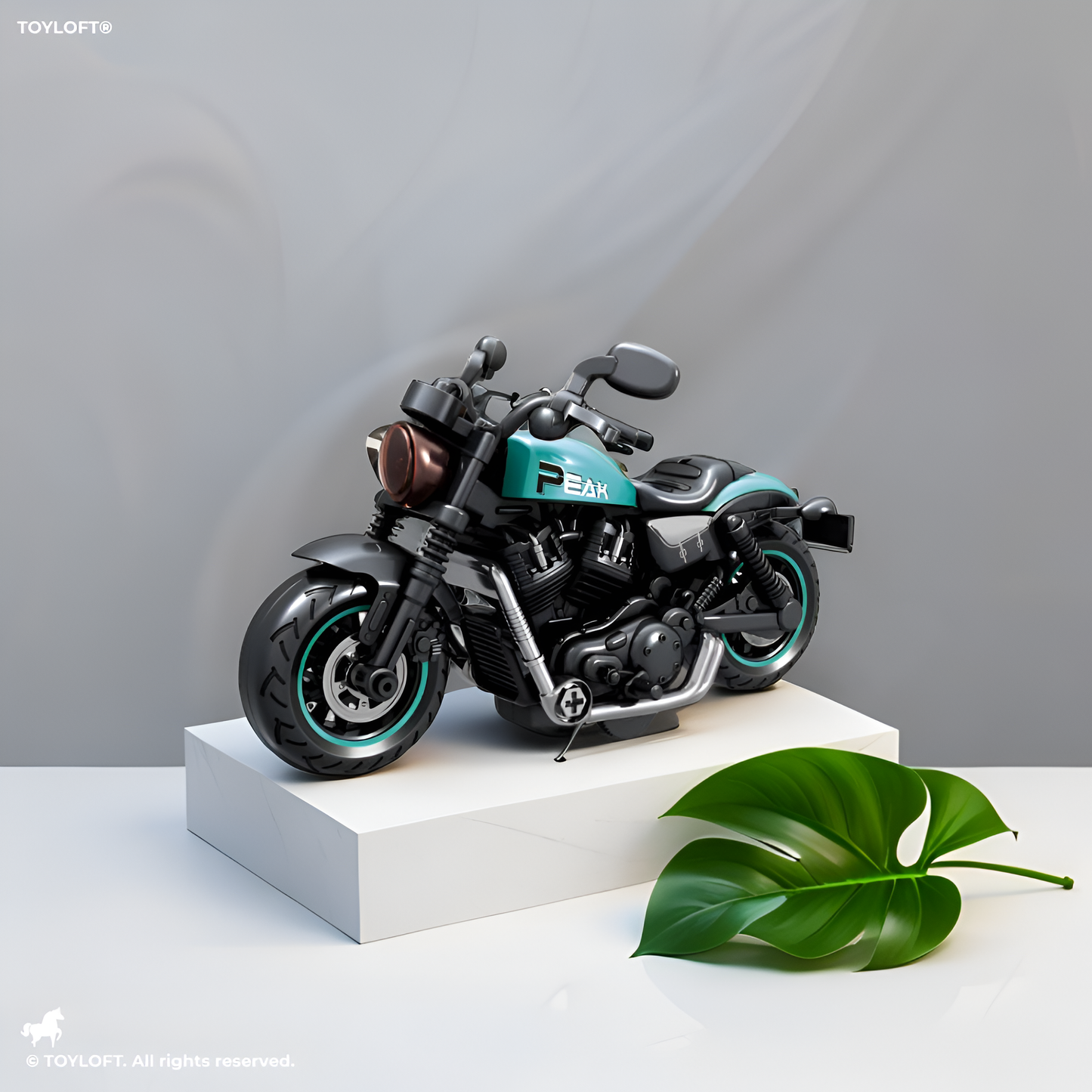 Mini Motor Bike Toy - Blue (MD-N-24) | Compact Diecast Motorcycle Model for Kids & Collectors