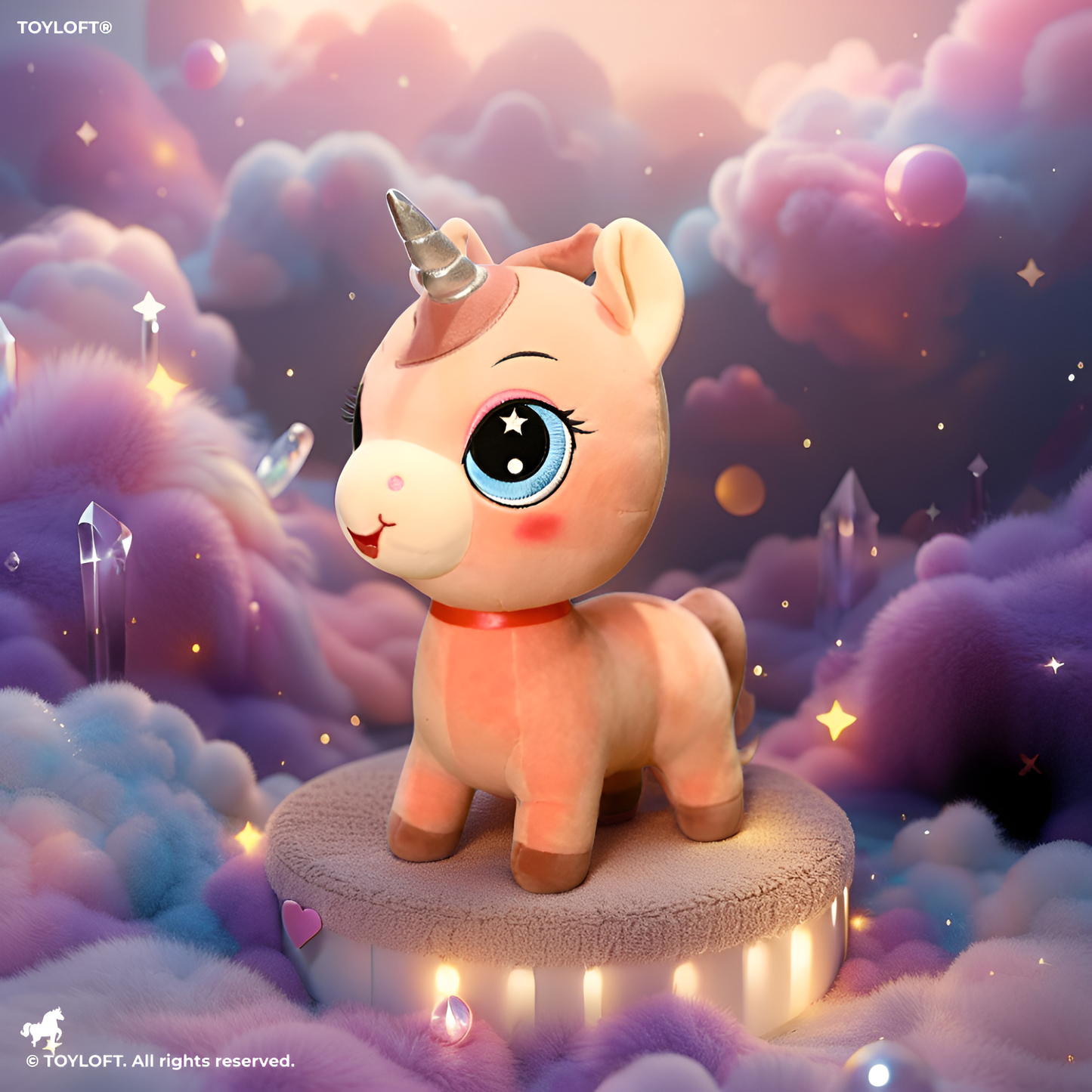 Pink - Unicorn Soft Toy for Kids – 10 Inch Cute & Cuddly Plush Stuffed Animal Gift LMI14145.