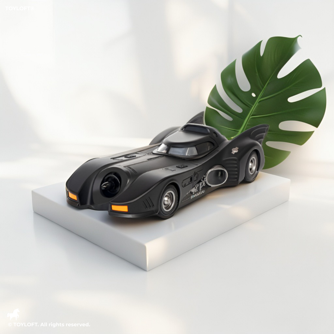 1989 Batmobile Diecast Car 1:18 Scale Alloy Collectible – Classic Batman Movie Vehicle Model NX16105.