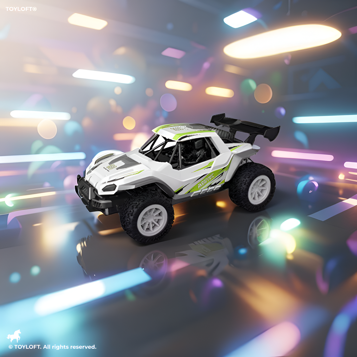 High-Speed Remote Control Off-Road Racing Car – 4x4 RC Buggy with Controller LMI13836.