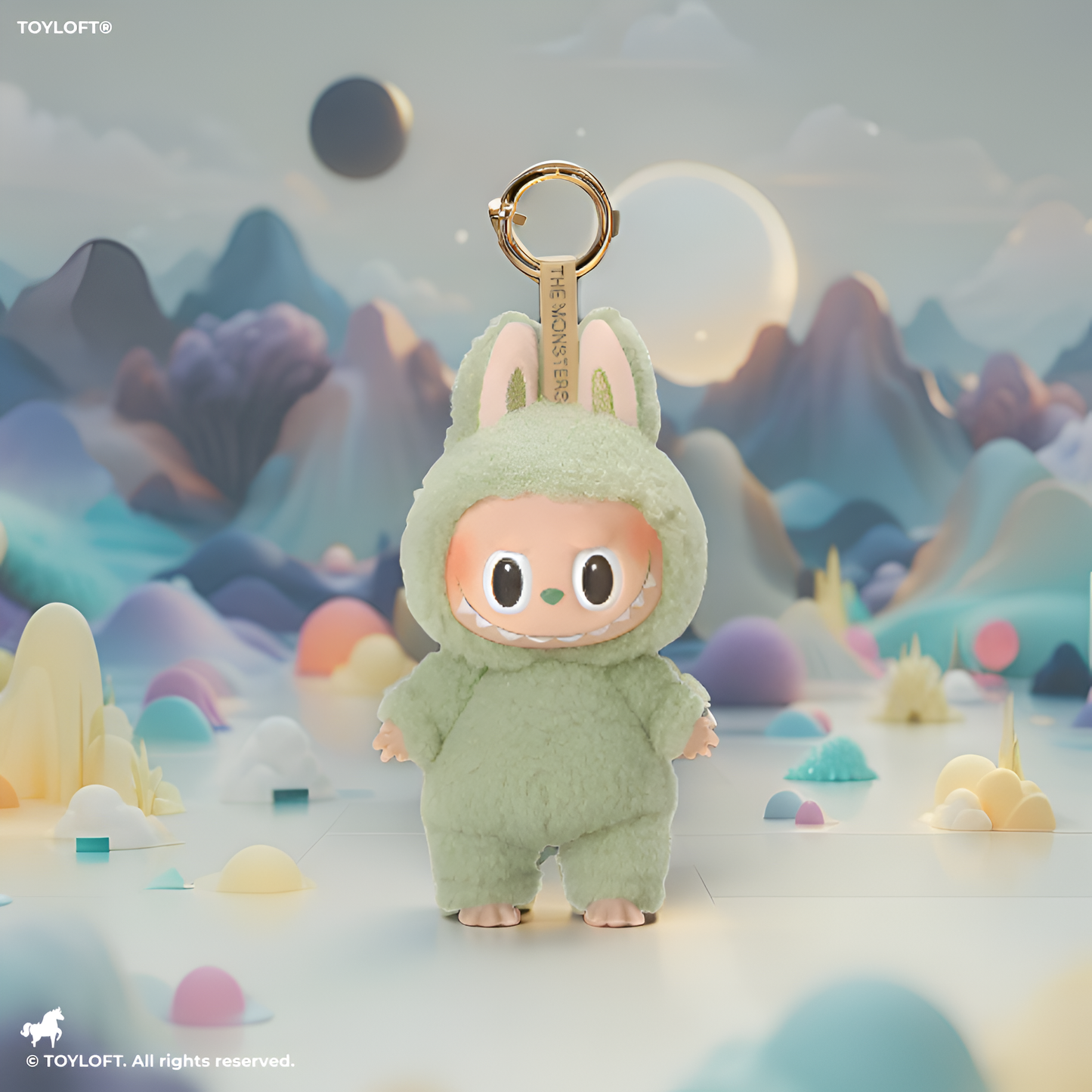 Blind Box - Green Grape - Official Authentic Barcoded Pop Mart Labubu Plush – Limited-Edition Fuzzy Bunny‑Eared Monster - THE MONSTERS - Exciting Macaron Collection