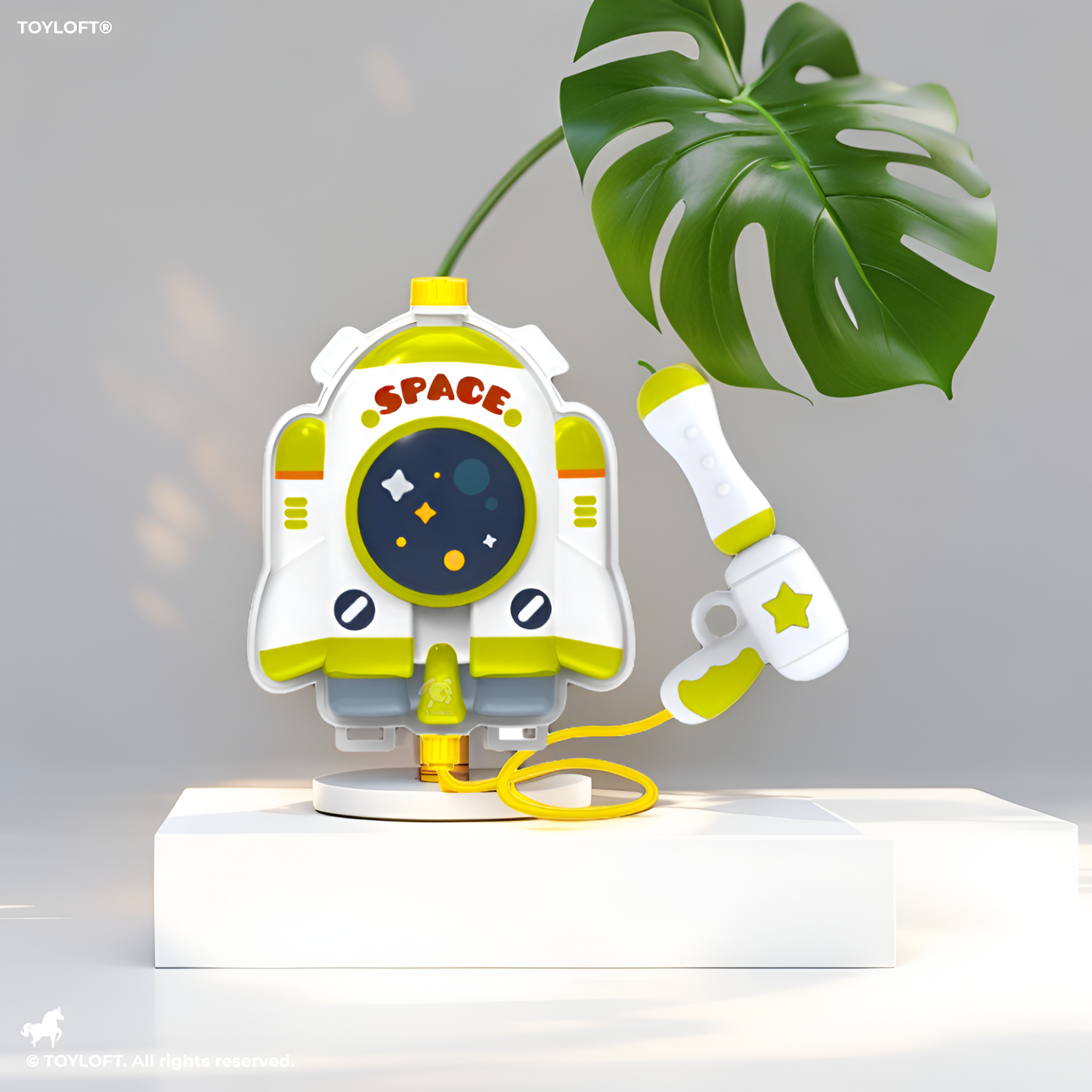 SpaceSplash – Astronaut Backpack Water Gun Pichkari | Large Capacity Tank Water Blaster for Kids LMI14395.