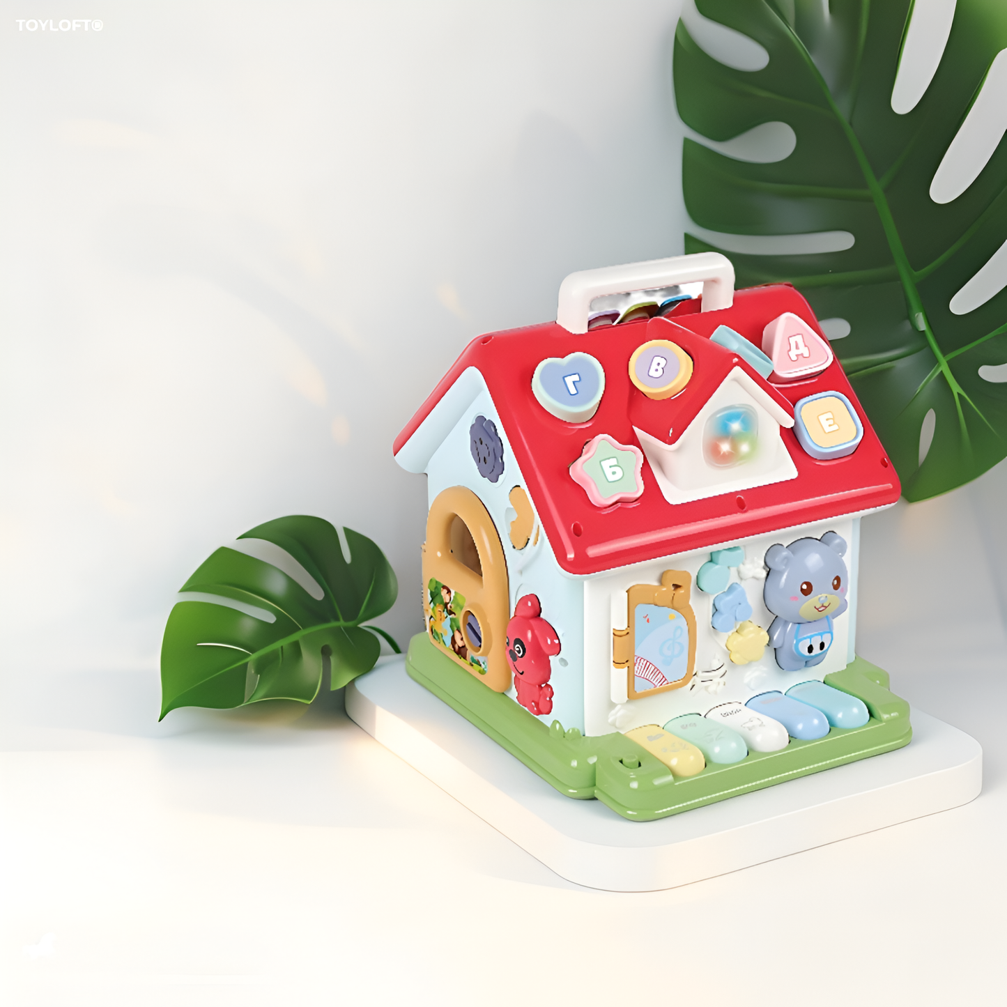 Educational Toy Dollhouse with Music - Complete Baby Doll Toy (NX.L-J-11) | Fun Barbie-Inspired Playhouse for Kids