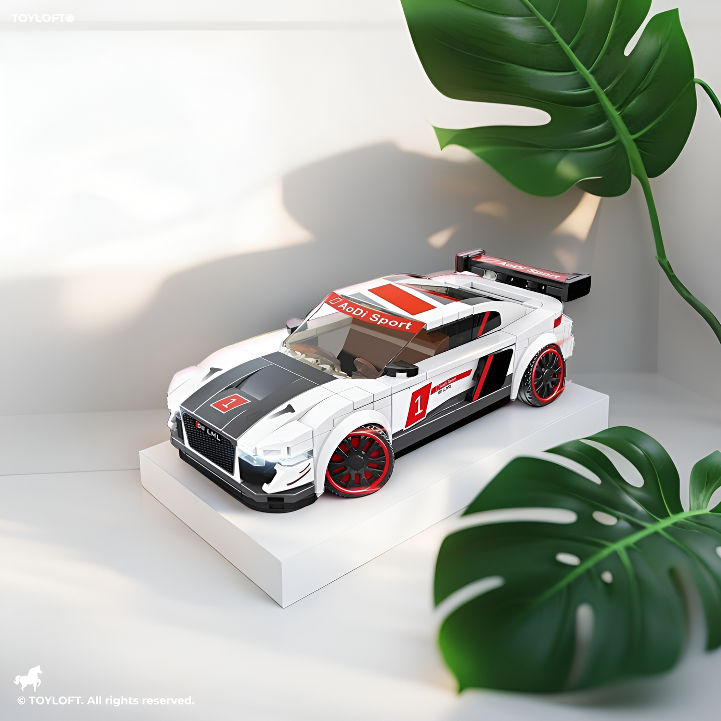 Building Block Sports Car Set 362 Pcs (MS-May-36)