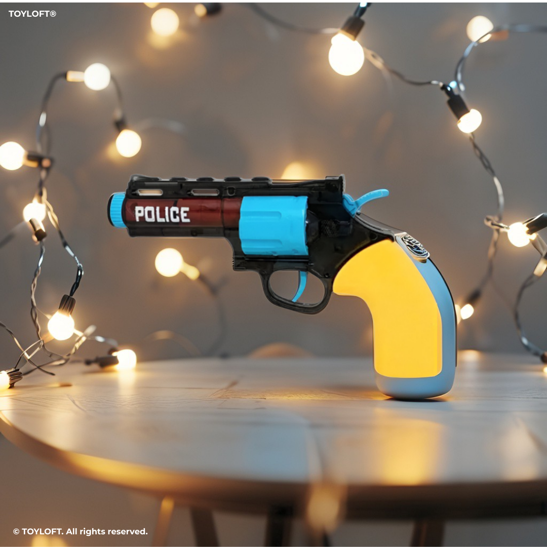 Police Rifle Toy Gun with Soft Bullets – Safe Role Play Shooter for Kids LMI11213.