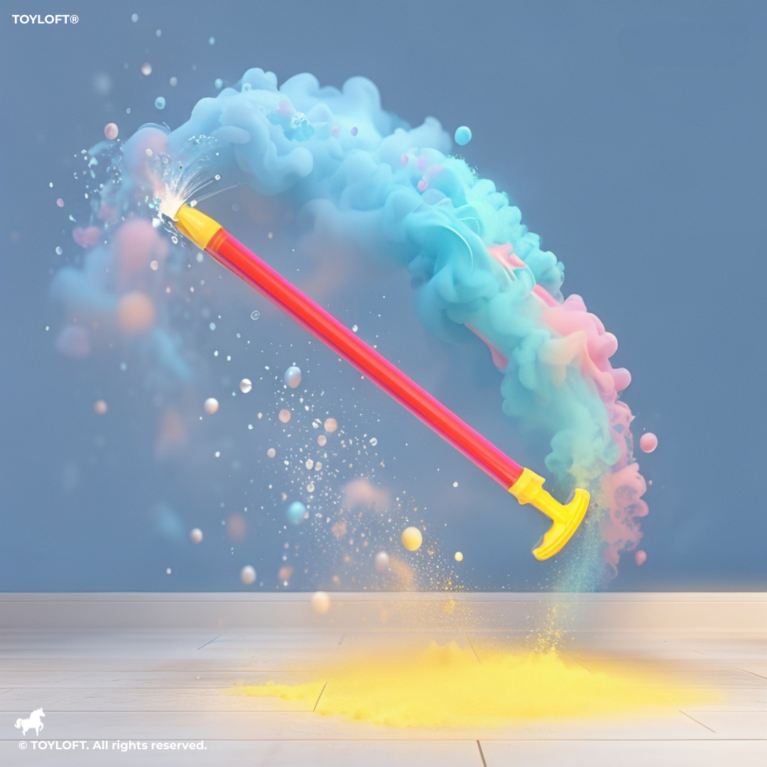 Water Gun Toy Pichkari 51cm – High-Pressure Squirt Gun for Kids & Adults Red LMI16109.