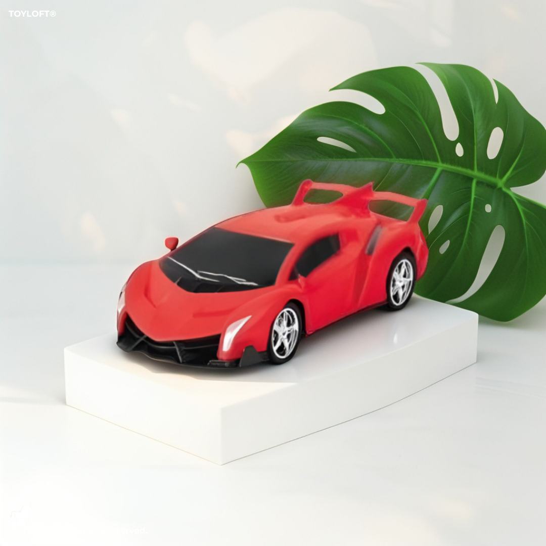 Lamborghini Style Remote Control Racing Car – High-Speed Electric RC Toy with Sport Spoiler & Wireless Remote Red LMI15095.