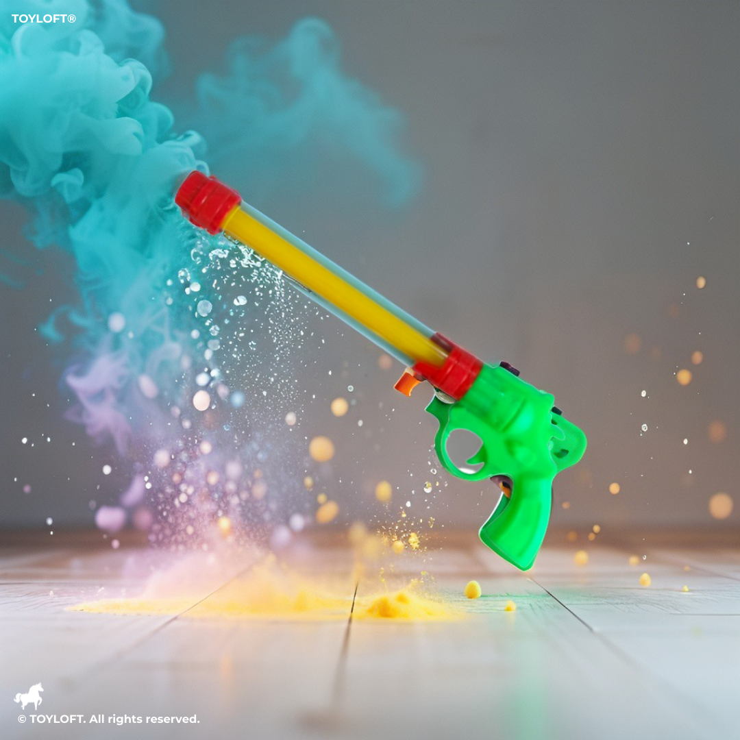 Long Pistol Water Gun Toy – Powerful Outdoor Squirt Gun for Kids, Teens & Adults Green LMI16096.