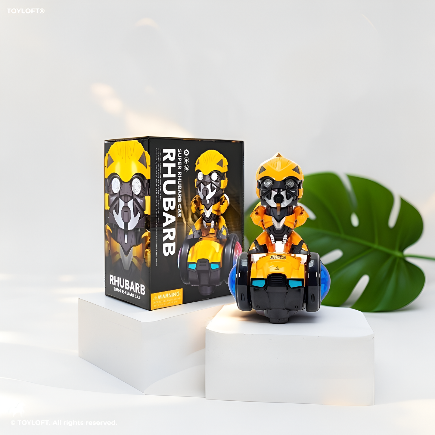 Rhubarb Super Robot Car for Kids (MS-M-31)